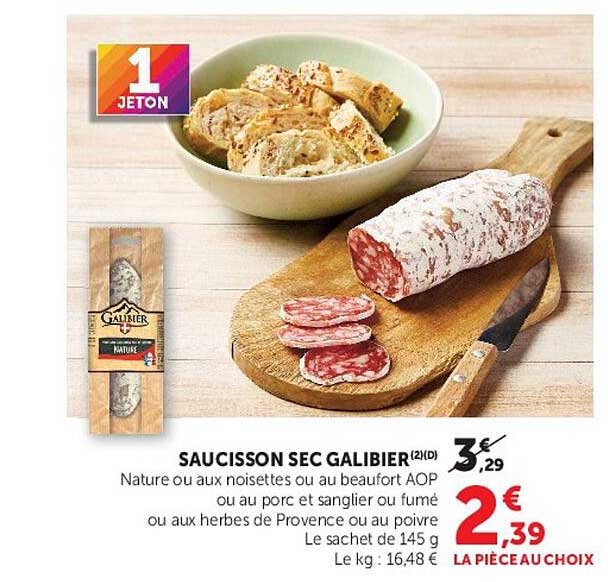SAUCISSON SEC GALIBIER