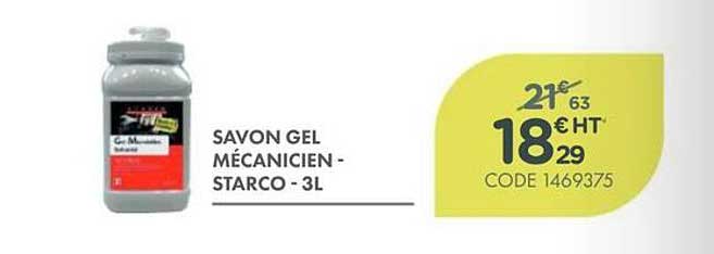 SAVON GEL MÉCANICIN - STARCO - 3L