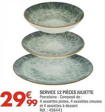 SERVICE 12 PIÈCES JULIETTE