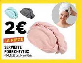SERVIETTE POUR CHEVEUX