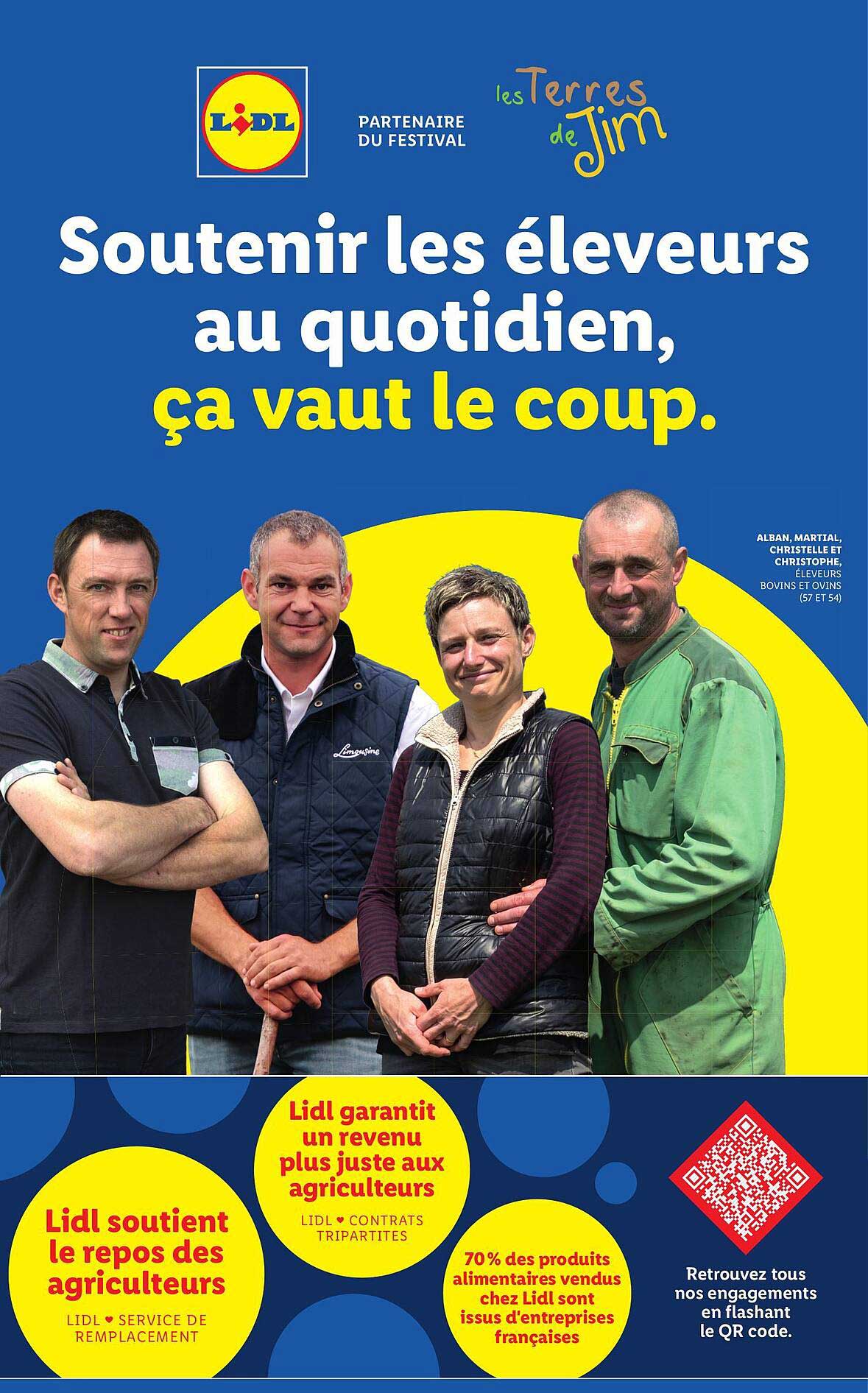 Soutenir les éleveurs au quotidien, ça vaut le coup.