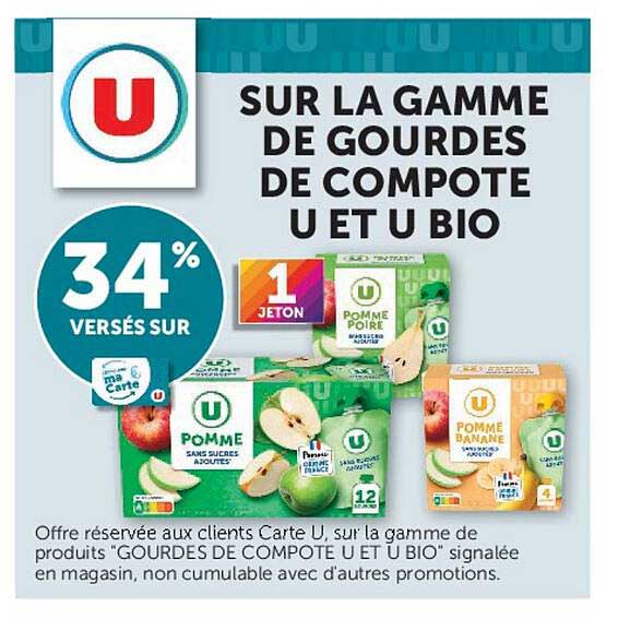 SUR LA GAMME DE GOUDRES DE COMPOTE U ET U BIO