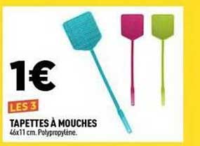 TAPETTES À MOUCHES 4x11 cm. Polypropylène.