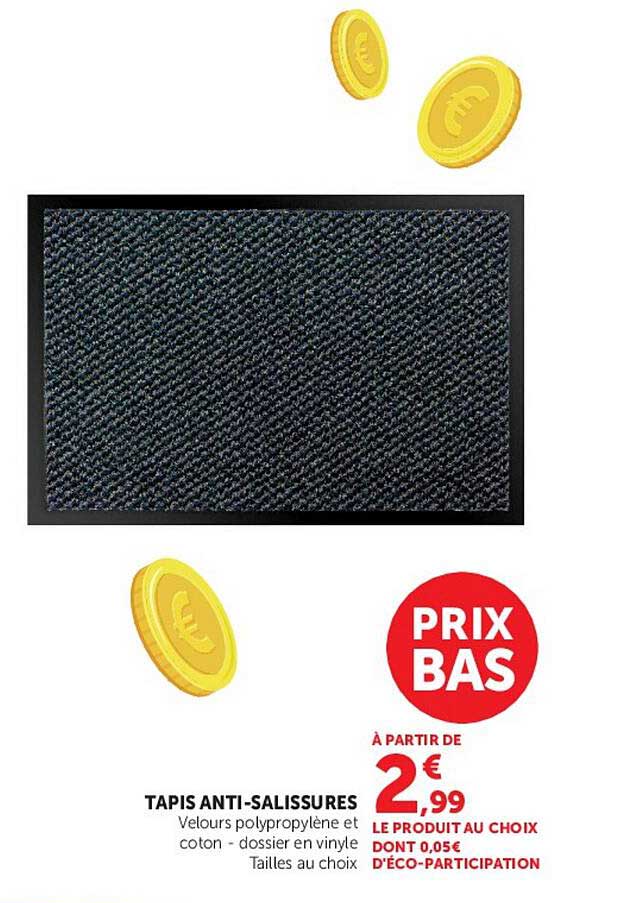 TAPIS ANTI-SALISSURES