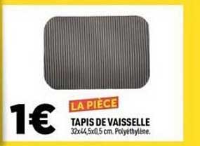 TAPIS DE VAISSELLE