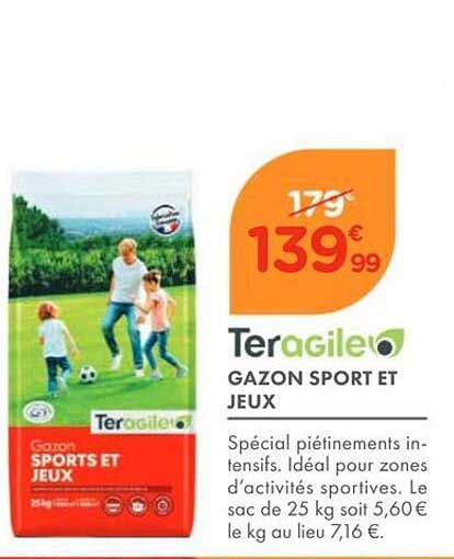 Teragile GAZON SPORT ET JEUX