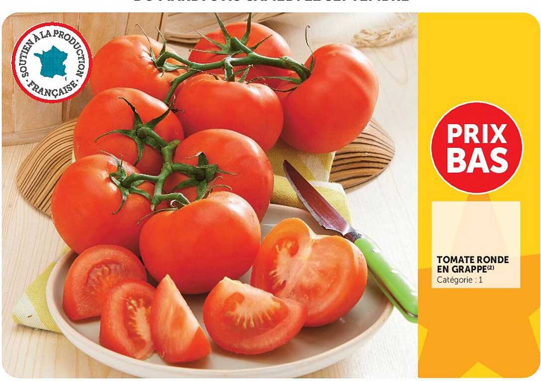 TOMATE RONDE EN GRAPPE