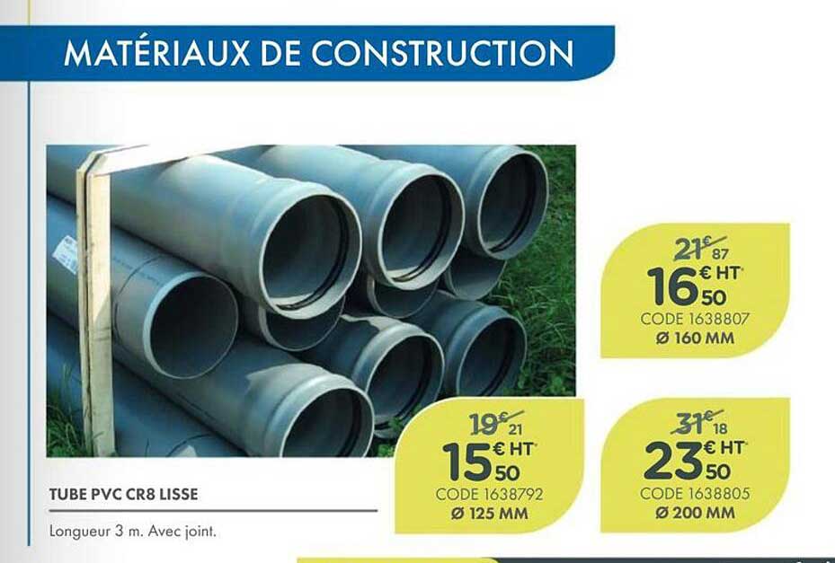 TUBE PVC CR8 LISSE