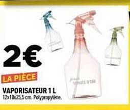 VAPORISATEUR 1 L