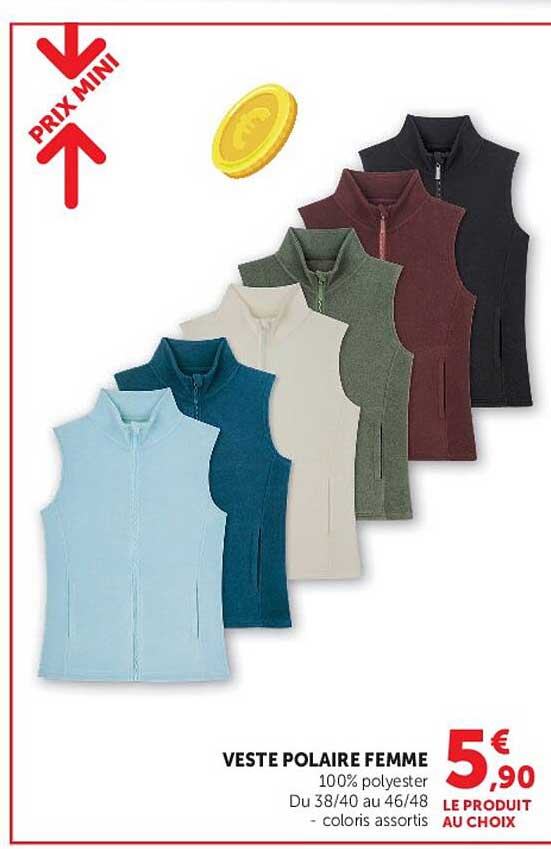 VESTE POLAIRE FEMME