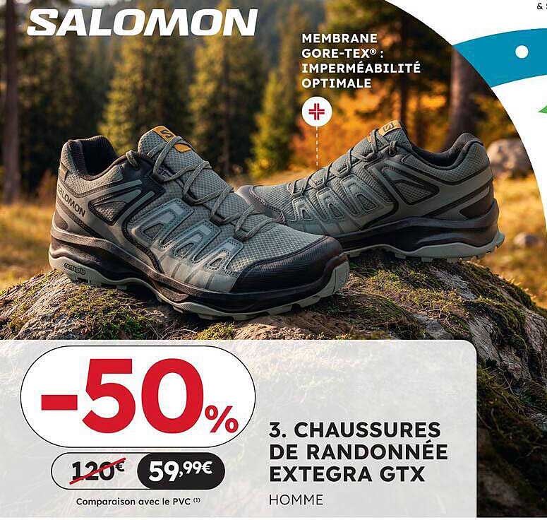 3. CHAUSSURES DE RANDONNÉE EXTEGRA GTX HOMME