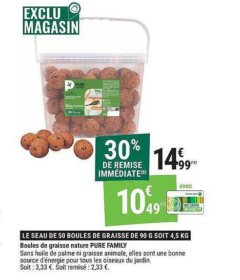 30% DE REMISE IMMÉDIATE