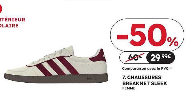 7. CHAUSSURES BREAKNET SLEEK FEMME