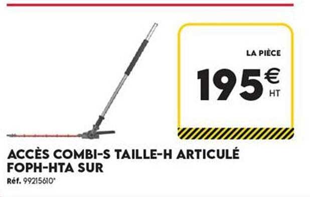ACCÈS COMBI-S TAILLE-H ARTICULÉ FOPH-HTA SUR