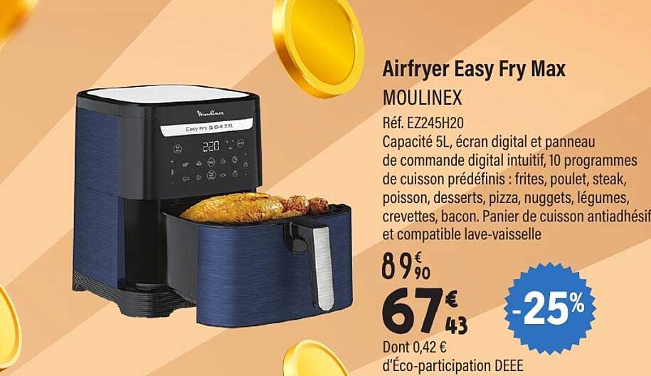 Airfryer Easy Fry Max