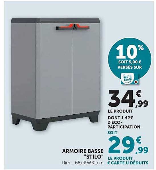 ARMOIRE BASSE "STILO"