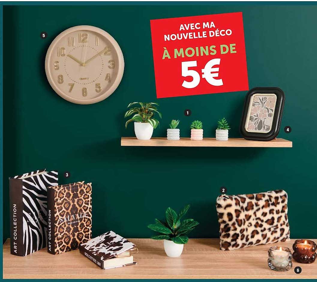 AVEC MA NOUVELLE DÉCO À MOINS DE 5€