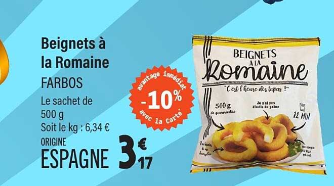 Beignets à la Romaine FARBOS