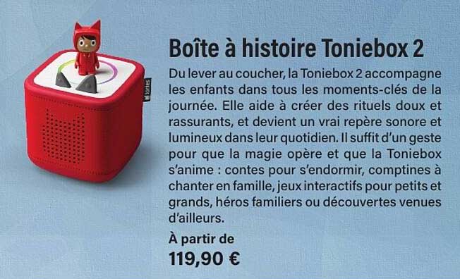 Boîte à histoire Toniebox 2