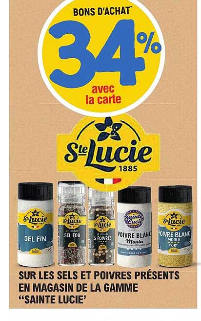 BONS D'ACHAT 34% avec la carte