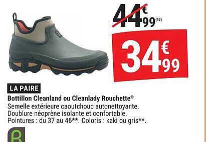 Bottillon Cleanland ou Cleanlady Rouchette*