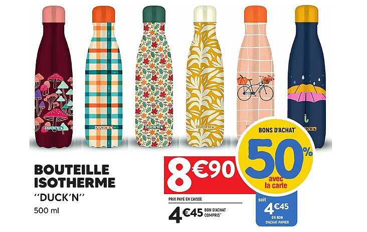 BOUTEILLE ISOTHERME “DUCK’N” 500 ml