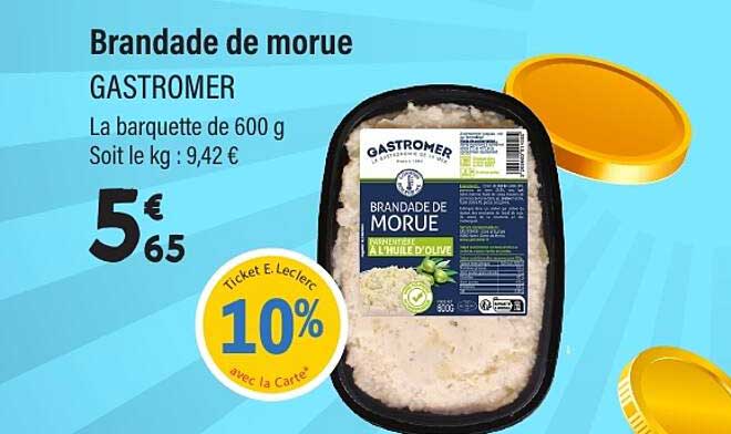 Brandade de morue GASTROMER