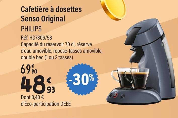 Cafetière à dosettes Senso Original