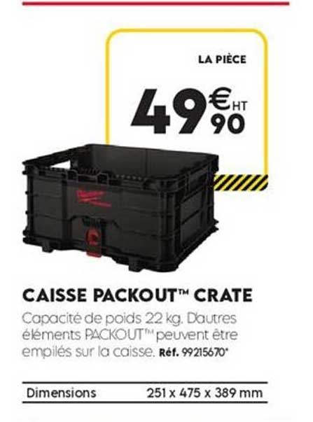 CAISSE PACKOUT™ CRATE