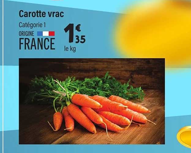 Carotte vrac