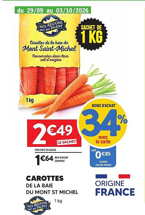 Carottes de la baie du Mont Saint-Michel