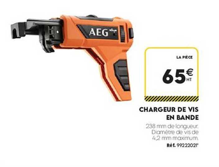 CHARGEUR DE VIS EN BANDE