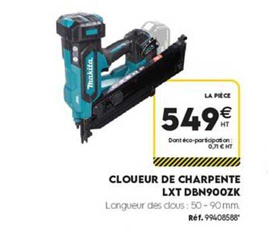 CLOUEUR DE CHARPENTE LXT DBN900ZK
