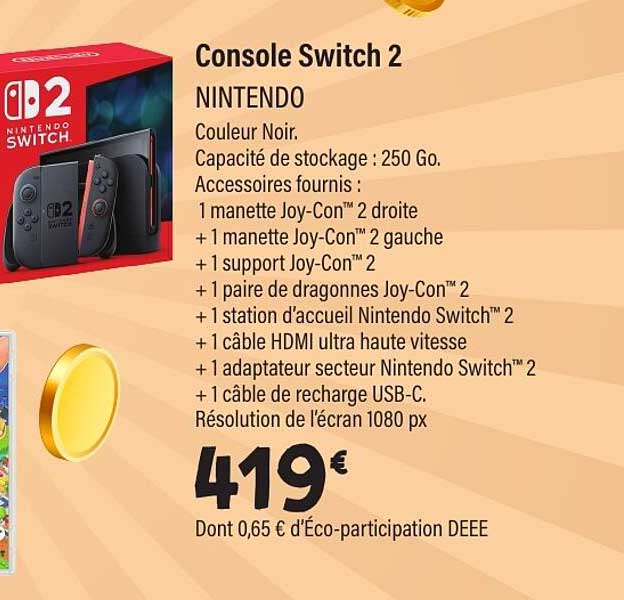 Console Switch 2 NINTENDO