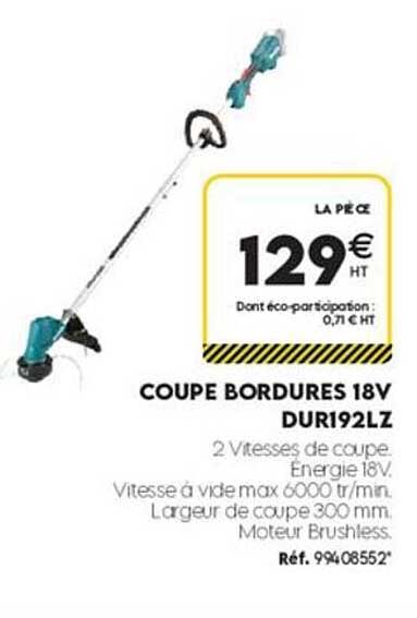 COUPE BORDURES 18V DUR192LZ