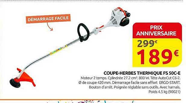 COUPE-HERBES THERMIQUE FS 50C-E