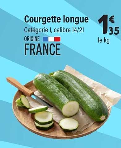 Courgette longue