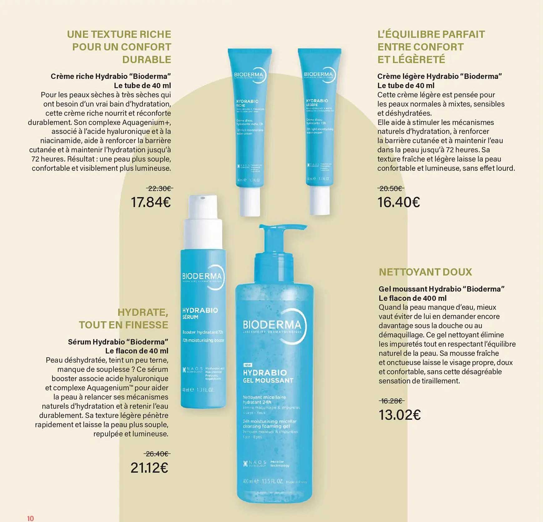 Crème riche Hydrabio “Bioderma”