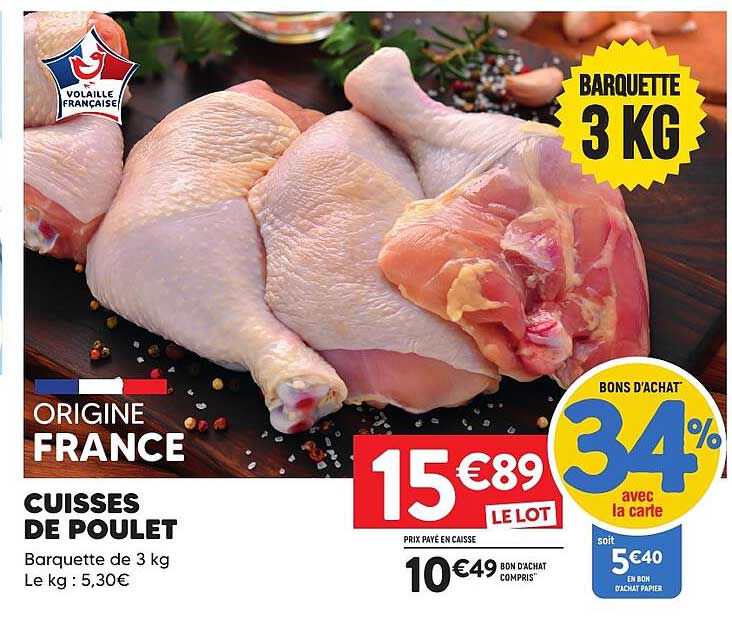 CUISSES DE POULET