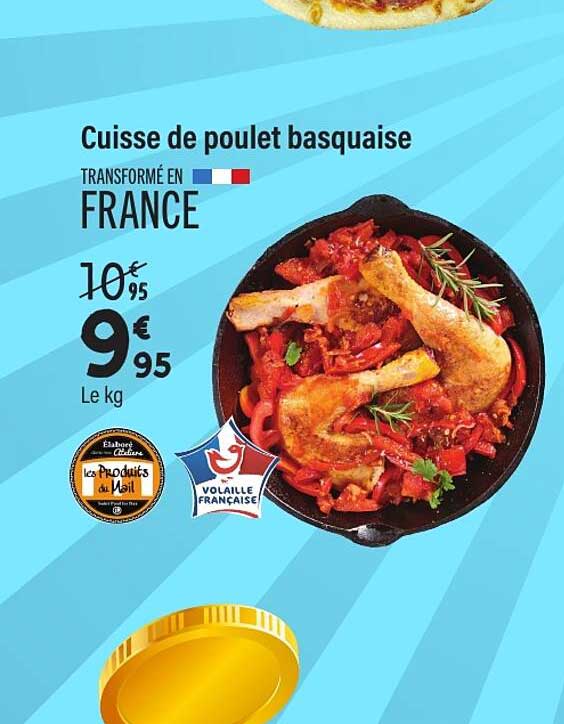 Cuisses de poulet basquaise