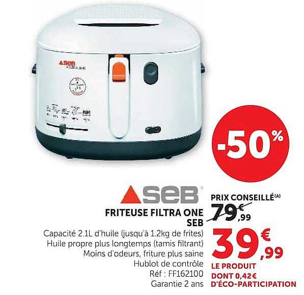 FRITEUSE FILTRA ONE SEB