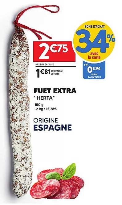 FUET EXTRA "HERTA"