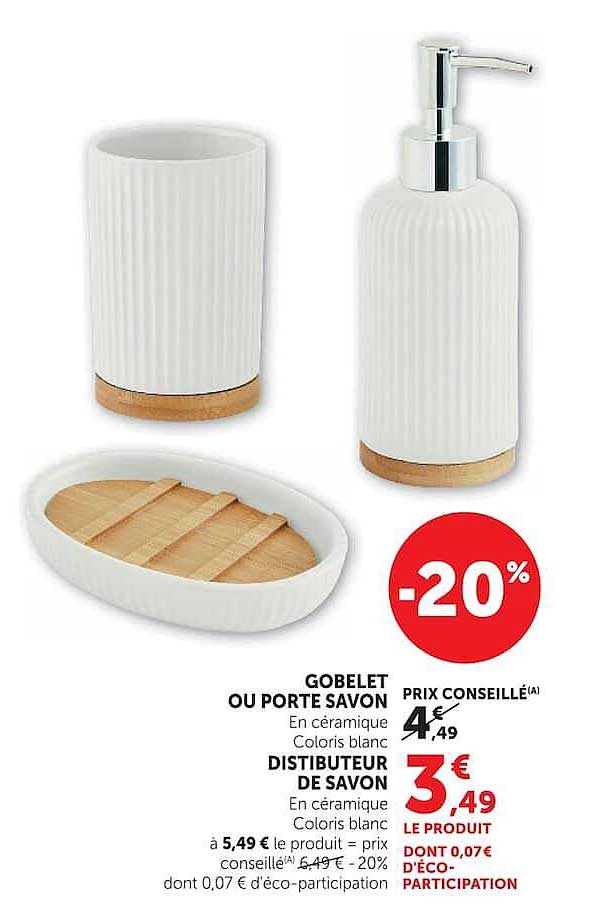 GOBELET OU PORTE SAVON