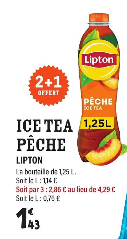 ICE TEA PÊCHE LIPTON