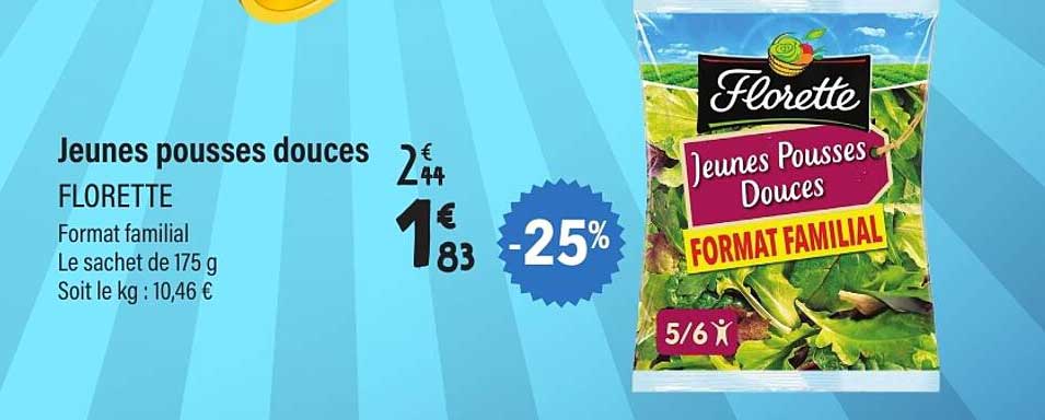 Jeunes pousses douces