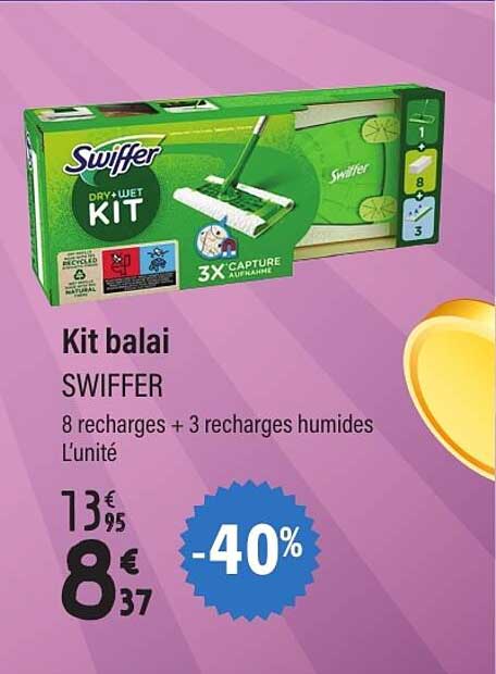 Kit balai SWIFFER