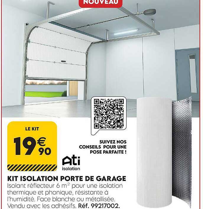 KIT ISOLATION PORTE DE GARAGE