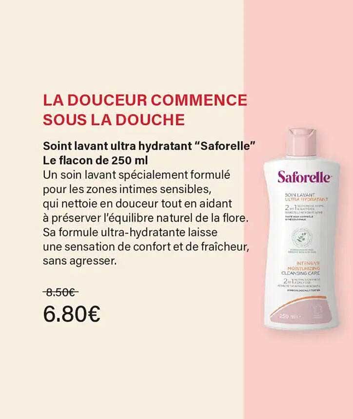 LA DOUCEUR COMMENCE SOUS LA DOUCHE