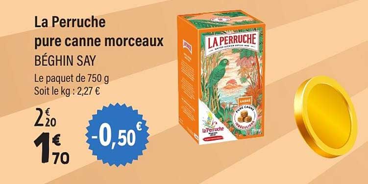 La Perruche pure canne morceaux
