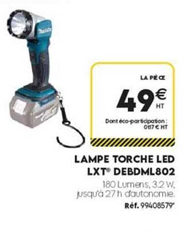LAMPE TORCHE LED LXT® DEDML802